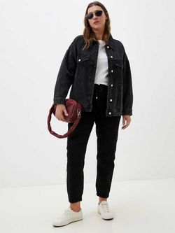 Джинсы на резинке больших размеров