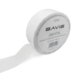 Термостойкая армированная лента BAVIS TPL белая 50мм x 50м