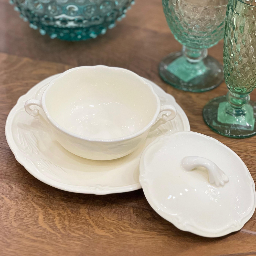 Чаша под бульон с блюдцем Рокаэль Gien 14752РТВ14