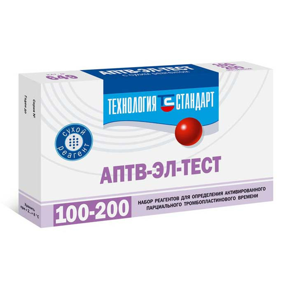 АПТВ-Эл-тест, сухой, Технология-Стандарт (649),100 опр., 1уп.