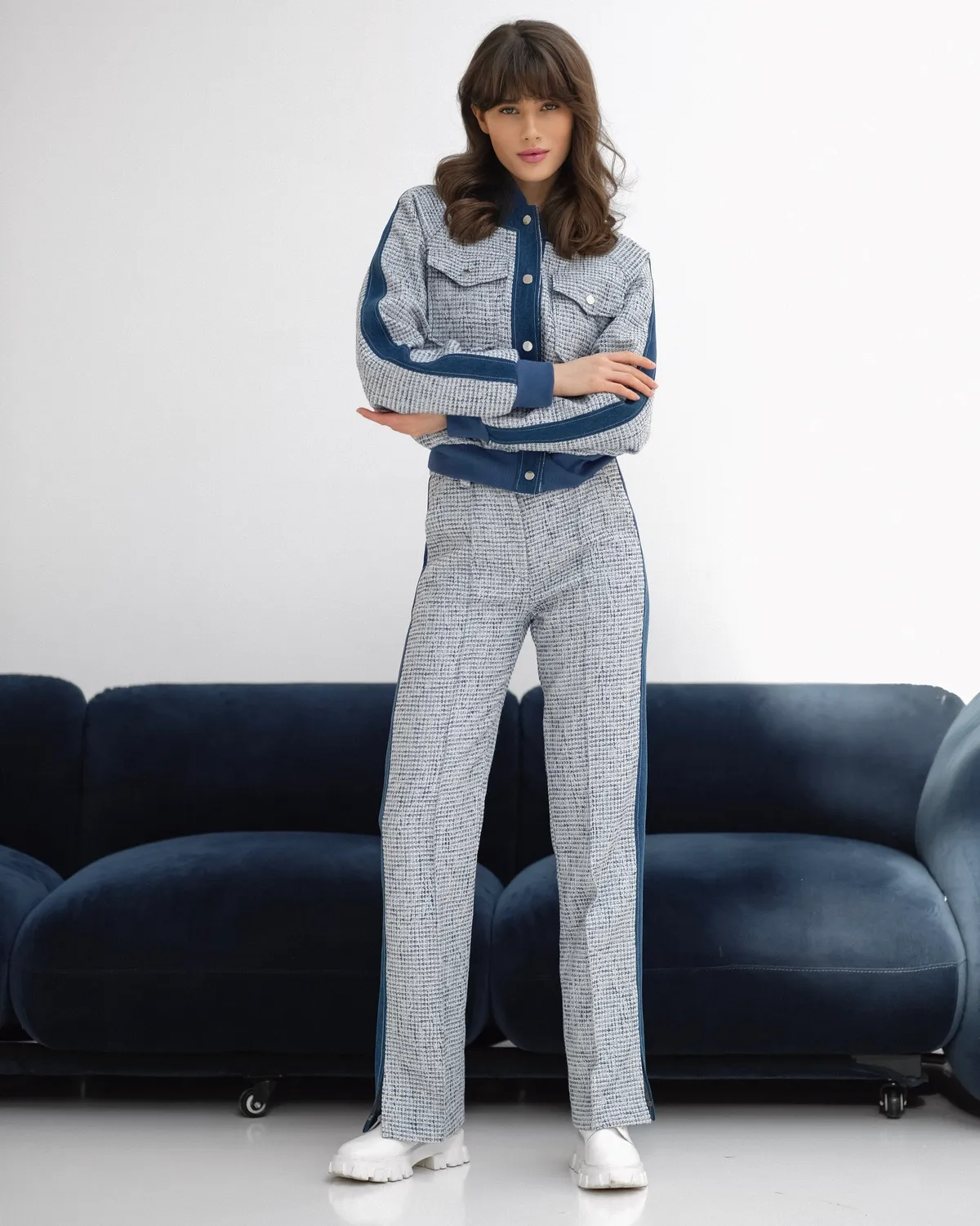 Брюки из твида Marseille