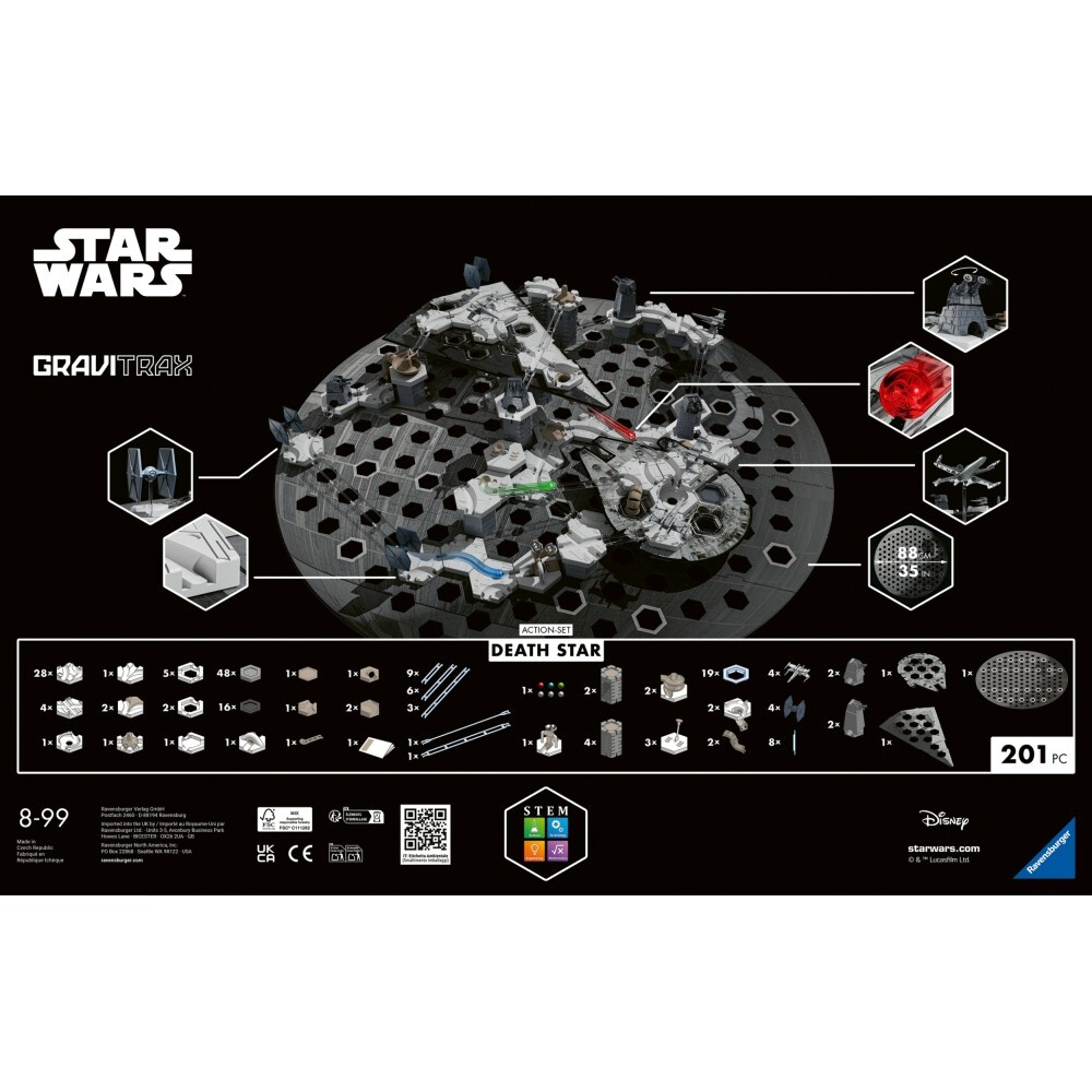 Ravensburger - GraviTrax Star Wars Набор Звезда смерти 238606