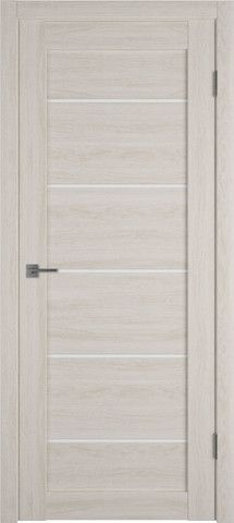 Межкомнатная дверь экошпон VFD (ВФД) Atum Pro 27 Scanson Oak стекло White Cloud