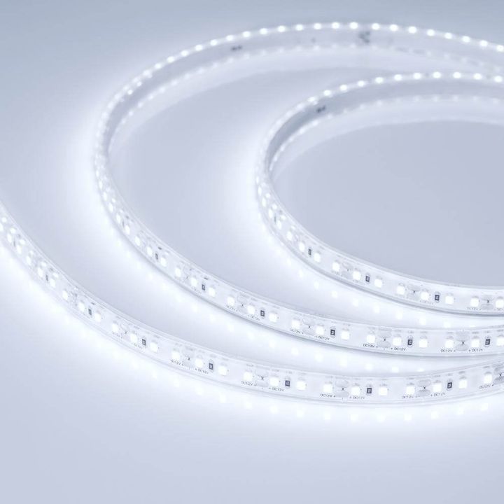 Светодиодная влагозащищенная лента Arlight 16,8W/m 120LED/m 2835SMD холодный белый 5M 029595