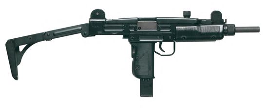 Пистолет-пулемет UZI СХП охолощенный под холостой патрон 9х19 мм