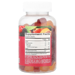 California Gold Nutrition, жевательная клетчатка, с натуральным вкусом ежевики, персика и малины, 90 вегетарианских жевательных таблеток