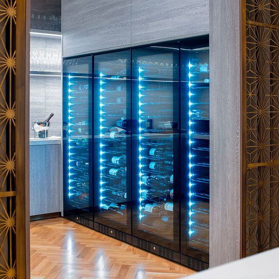 Холодильник винный Temptech CPRO1800SRB-24