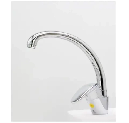 Смеситель для кухни из латуни с поворотным изливом Ganzer GZ11021