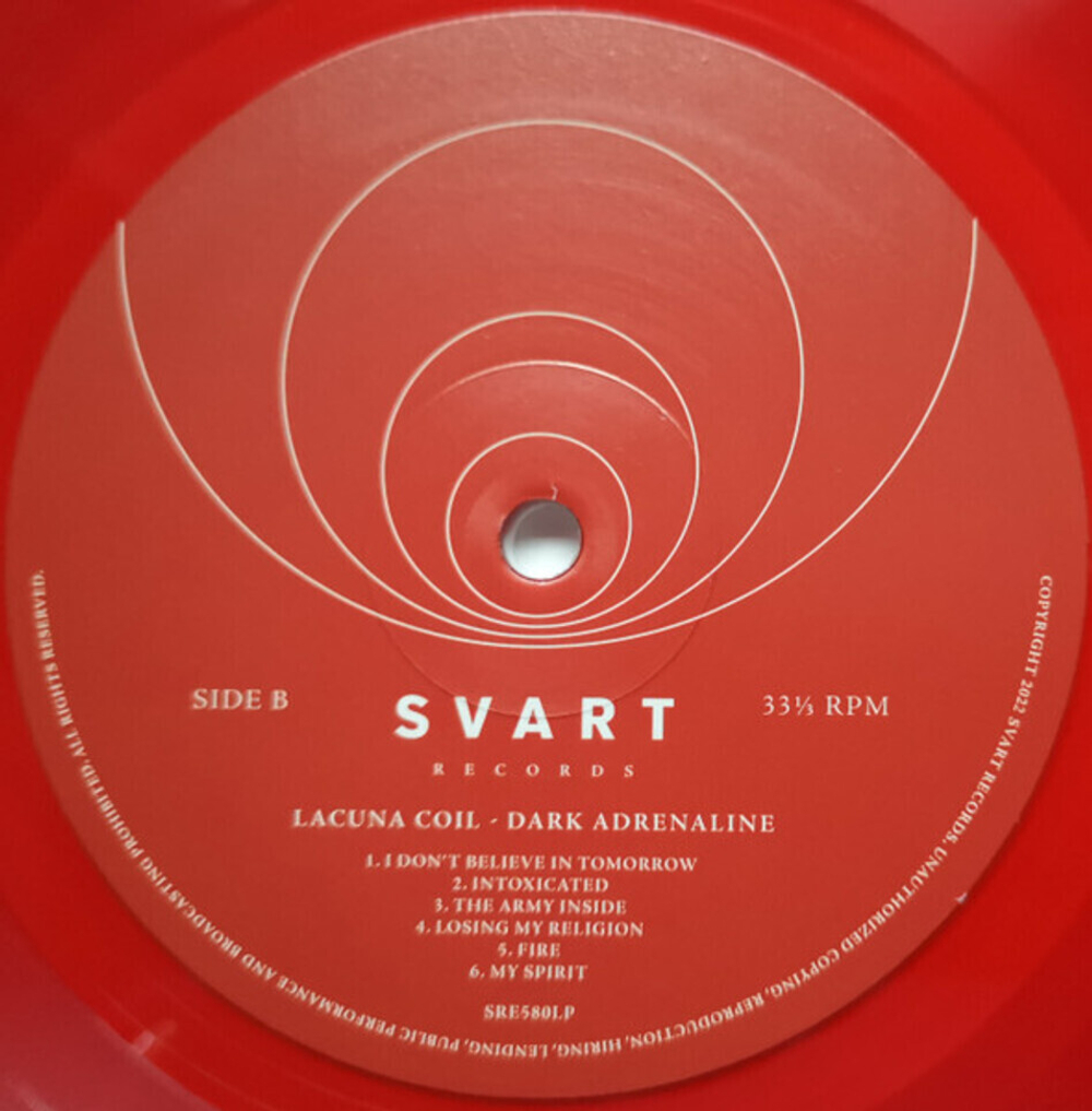 Lacuna Coil / Dark Adrenaline (Limited Edition)(Coloured Vinyl)(LP)