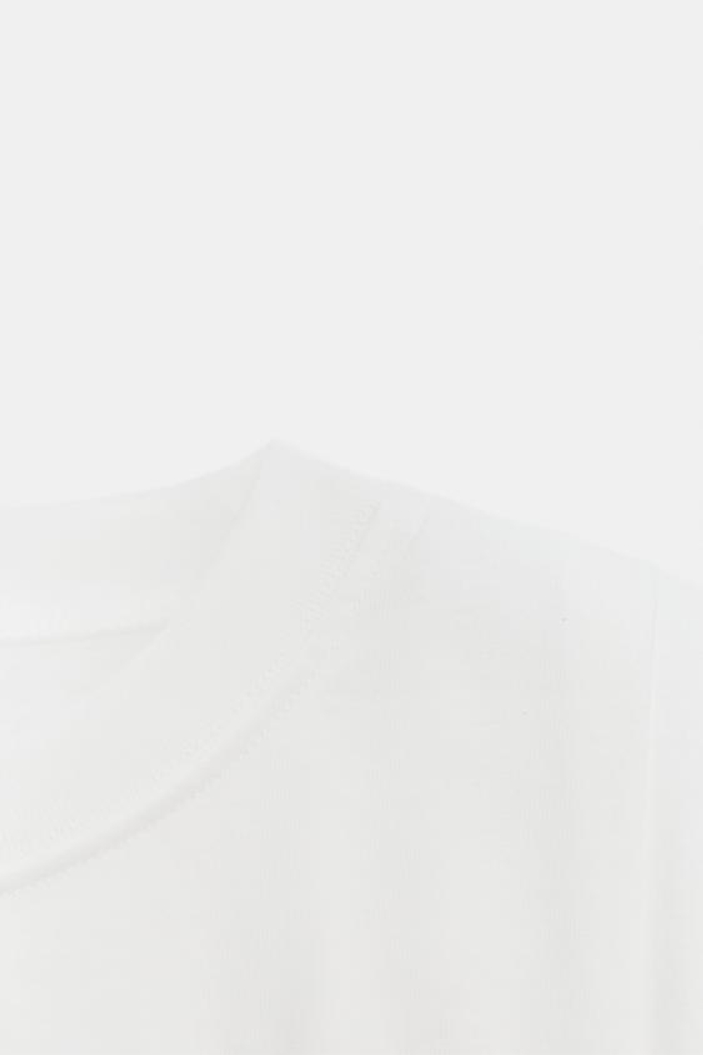 ZARA ТОП-БАЛЛОН С ПОДПЛЕЧНИКАМИ, БЕЛЫЙ