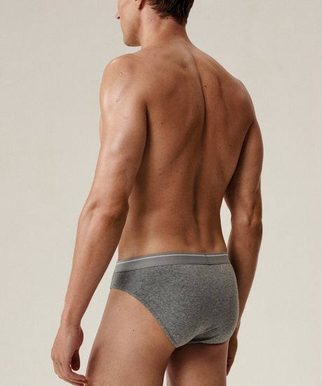 Трусы (5шт) мужские слипы спорт Atlantic, 5SMP-004, хлопок, морская волна + бирюзово-зелёные + чёрные + серые меланж + тёмно-голубые