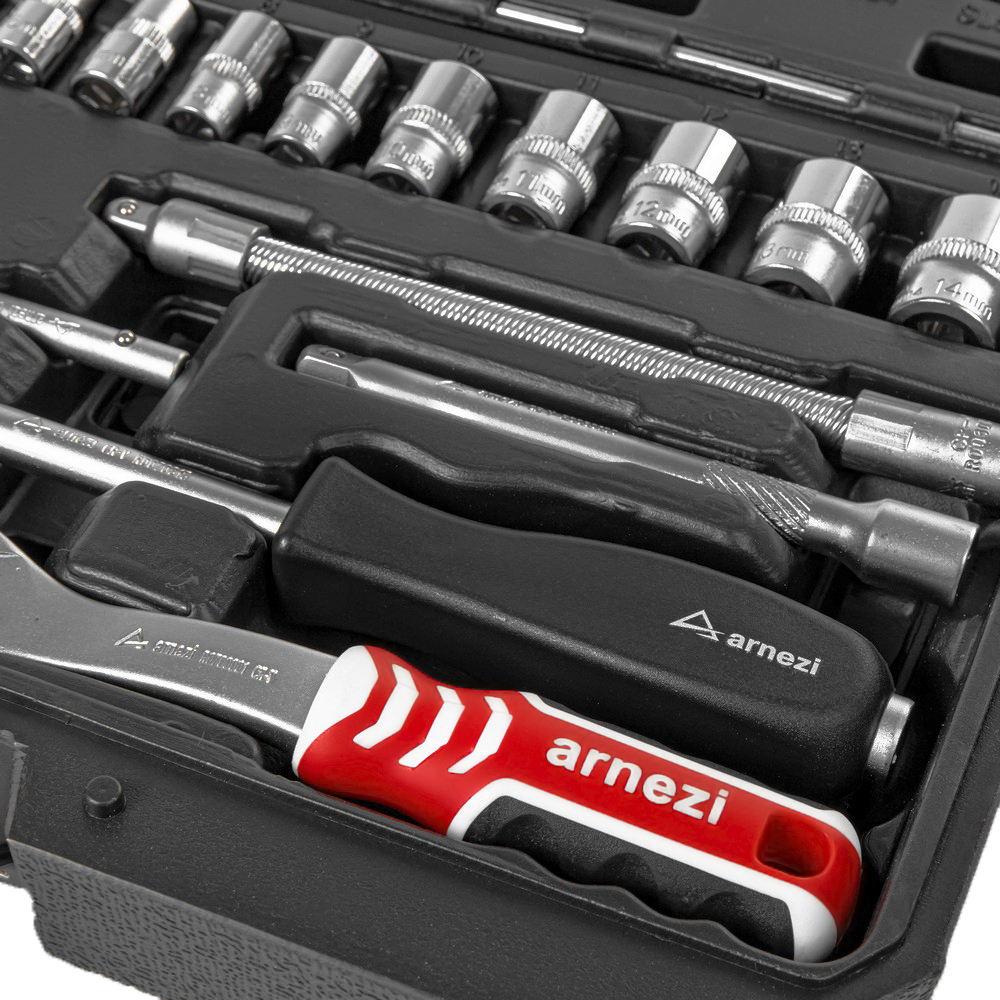 Набор инструментов 46 пр. 1/4"DR ARNEZI R0900046