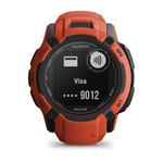 Смарт часы Garmin Instinct 2X Solar красный
