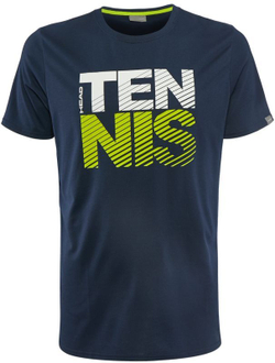 Футболка для мальчика теннисная Head Club Chris T-Shirt JR - dark blue
