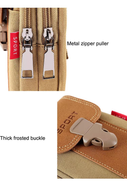 Универсальный поясной подсумок-чехол Waist bag horizontal model