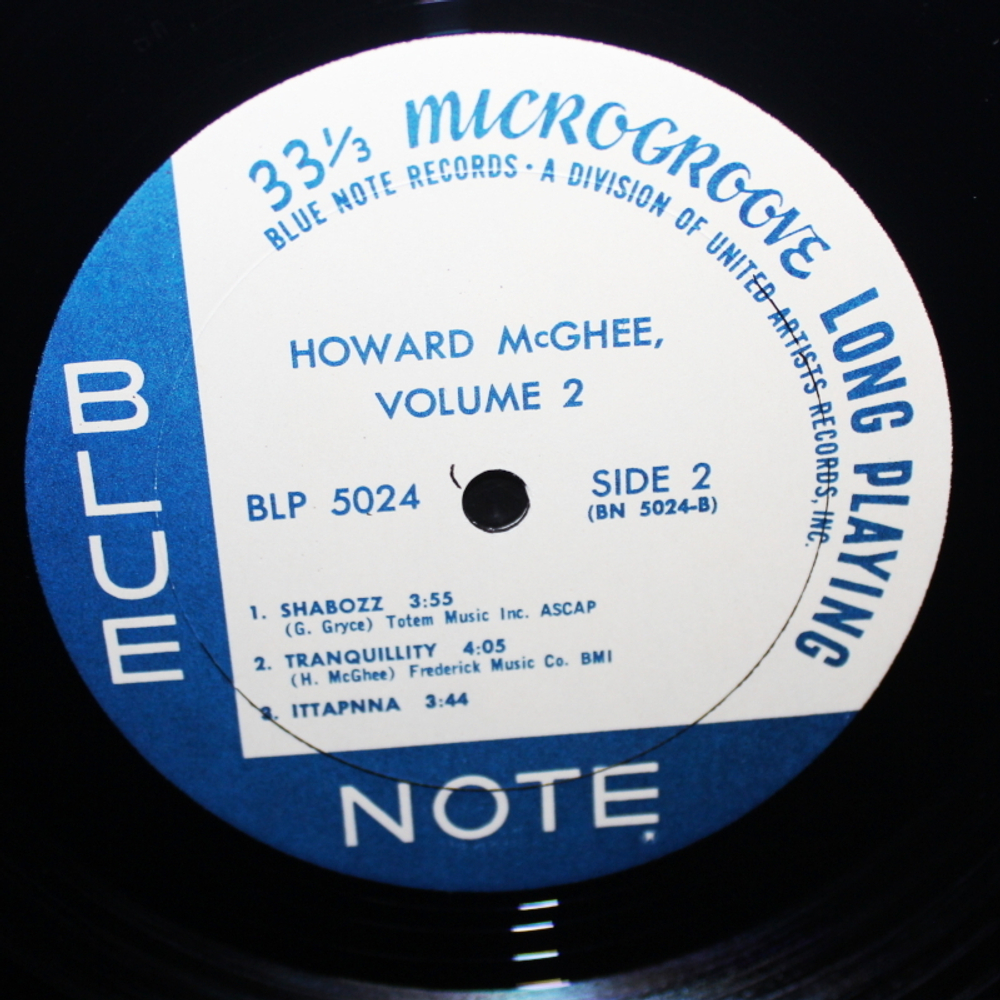 Howard McGhee / Howard McGhee Volume 2 (10" Vinyl EP)