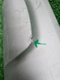 Юбка заднего бампера Renault Kaptur (2016-2022)