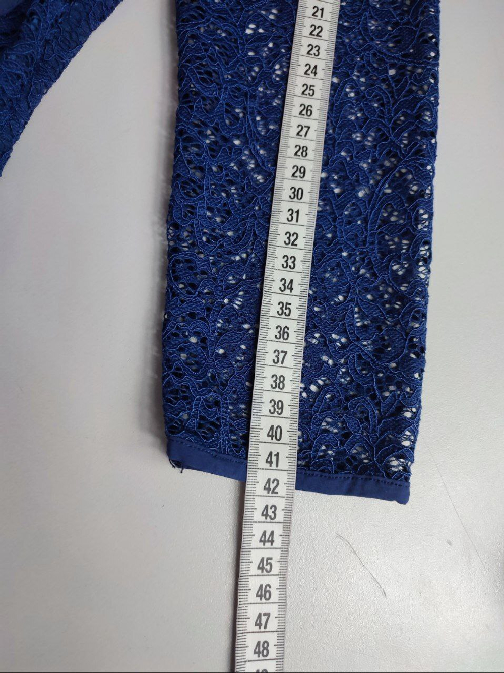 Блузка MARIMAY романтичная, с ажурными вставками 42 размер