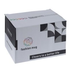 GAEM Кружка с ложкой, 300 мл, L14 W9 H8,5 см, 2в.