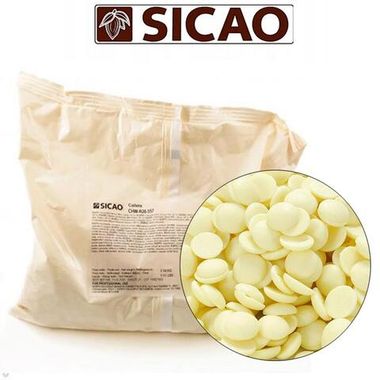 Шоколад белый Sicao 28% 2,5 кг