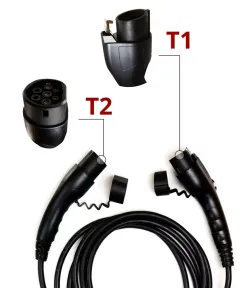 Зарядный кабель Simple Energy T2/T1, 7кВт 32А (SE-CA-T2/T1-32-5)