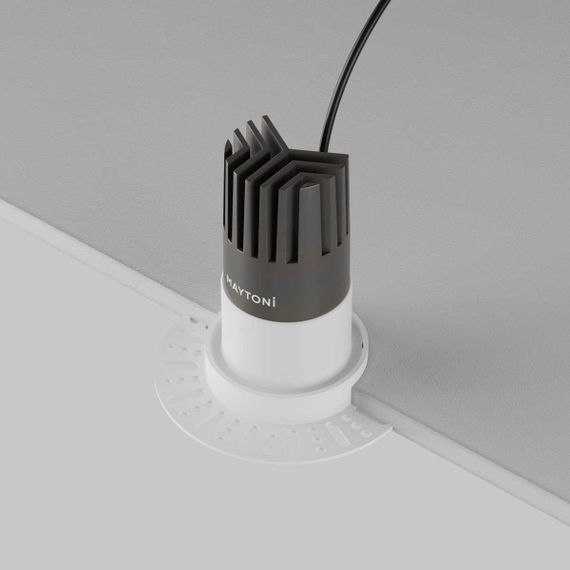 Встраиваемый светильник Maytoni Technical Downlight Dip DL120-10W-3K-TRS-W