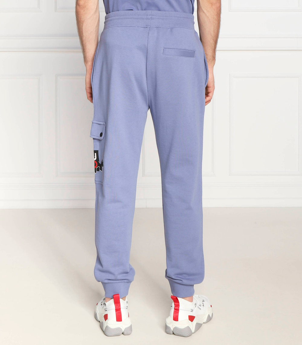 спортивные штаны dobcat HUGO - фиолетовый(50482895)