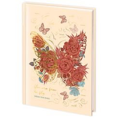 Gündəlik/Ajanda/Ежедневник/Diary Ежедневник недатированный А5  STAFF Butterfly