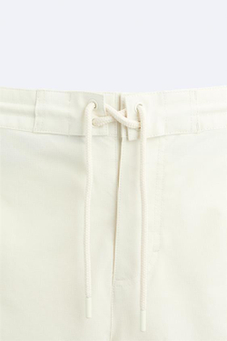 ZARA ПЛАВКИ С ЦВЕТОЧНЫМ ПРИНТОМ, ЭКРЮ