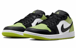 Кроссовки Jordan Air Jordan 1 Low "Vivid Green Snakeskin" (Женская размерная сетка)