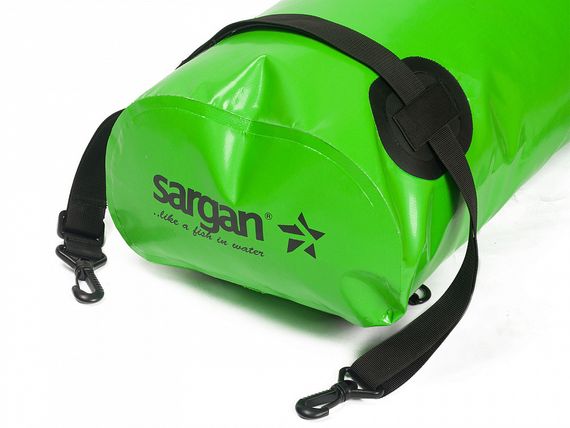 Гермо-Мешок-Рюкзак Sargan Саппер-25 2 лямки, крепления к сапборду 25 л зеленый флуор