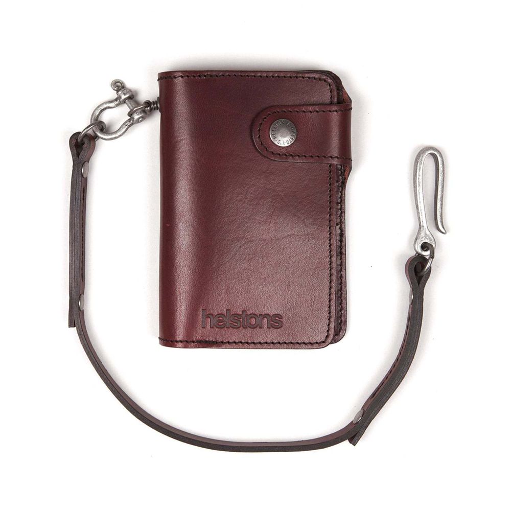 Moon Wallet Cuir + Lacet / Бордовый