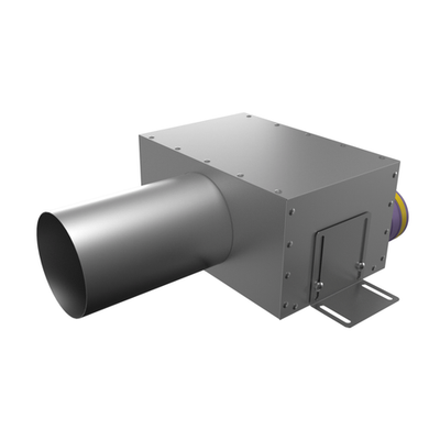 Присоединительная коробка VPD 125/75×3 на 3 выхода, прямая круглая