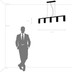 Подвесной светильник Lightstar Roma 718053