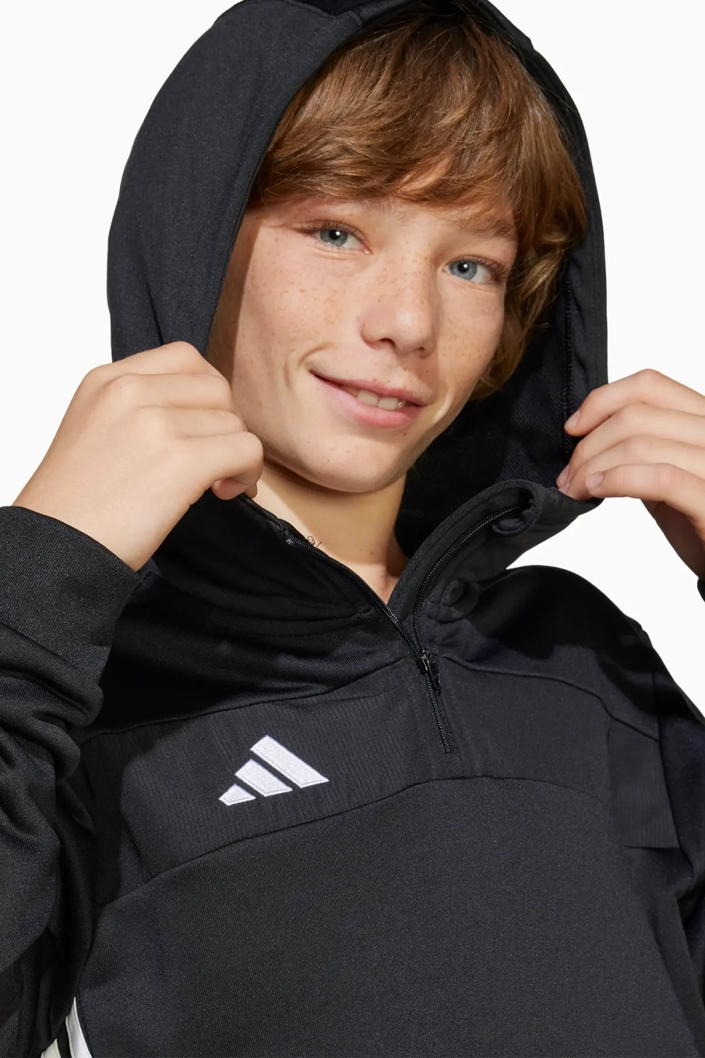 Кофта adidas Tiro 25 Essentials Sweat Junior - черный
