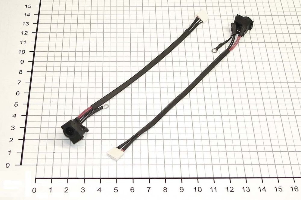 Разъем питания для Samsung N140, N510, NC20, Q330, R519 (16.5cm, Ground Cable 2.5cm)