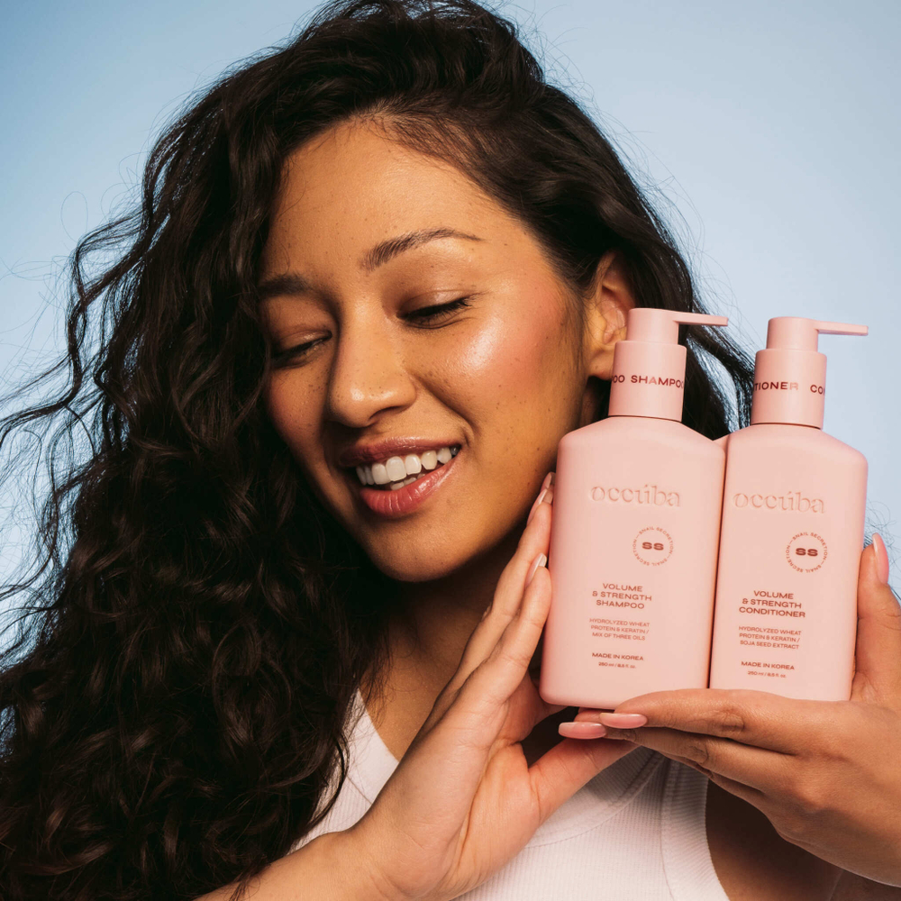 Occuba Volume&Strength Кондиционер объем и сила 250мл для тонких волос