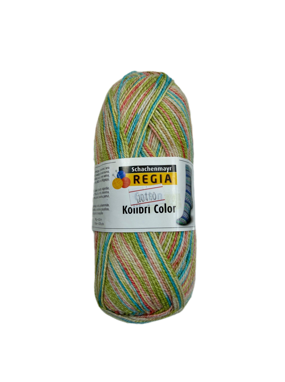 Пряжа Регия 1 шт ( Германия) 41% шерсть 34% хлопок 25% полиамид 100г-400м цв 2567