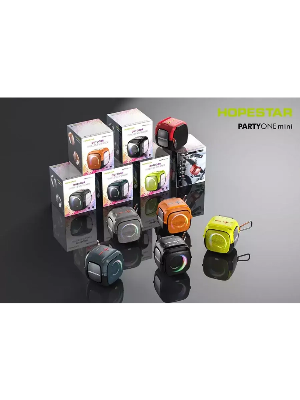 Портативная колонка Party One Mini black