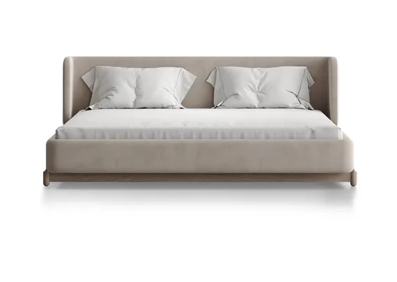 Кровать Basic спальное место 180*200 см (бежевый, антивандальная)