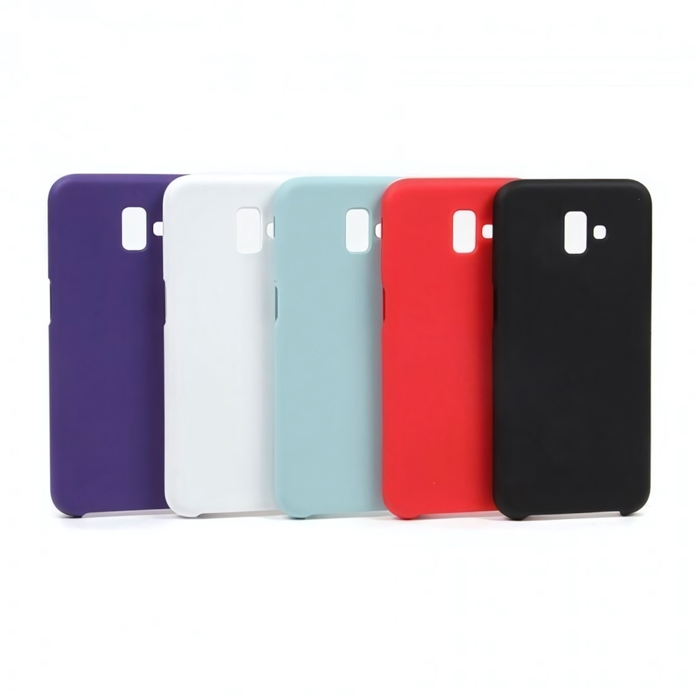 Панель Soft Touch для Samsung Galaxy J6+(2018), 007002 Желтый