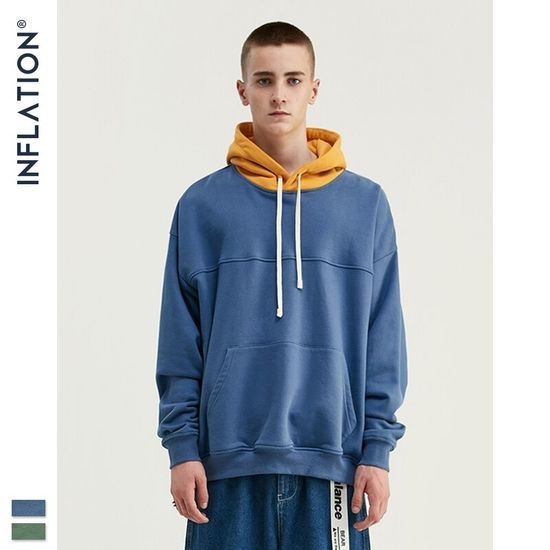 Худи INF Basic Combo Oversize(blue)