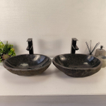 Раковина из речного камня ПАРА! RS-65547 46*31*13 0865