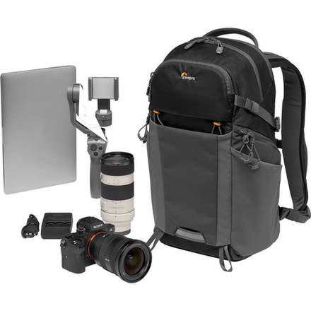 Рюкзак Lowepro Photo Active BP 200 AW серый/черный для фототехники