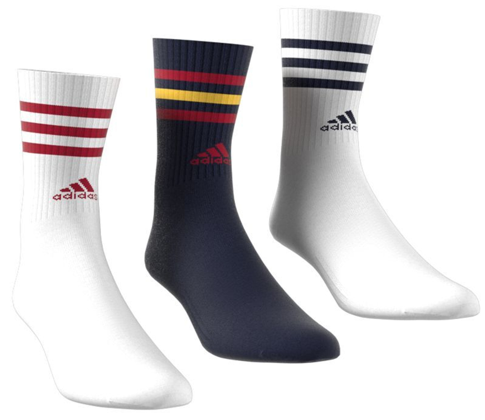 Теннисные носки Adidas Cushioned Sportswear Crew Socks 3P - Multikolor