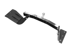 ТСУ /тип F/ с НЕРЖ накладкой CITROEN С-Сrosser 2007-2012/ MITSUBISHI Outlander XL 2007-2012/ PEUGEOT 4007 2007-2012