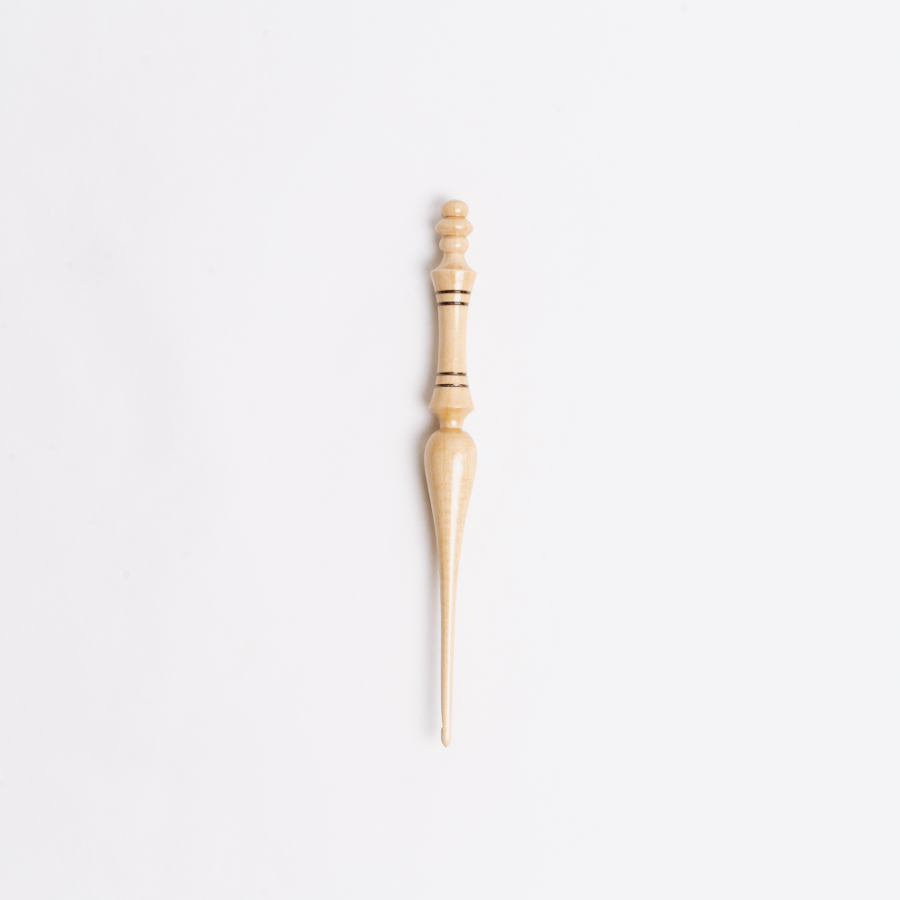 Деревянный крючок для вязания из древесины клена 4 мм. K311