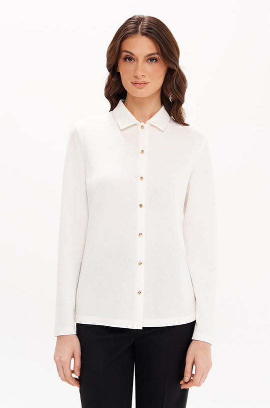 23389 Блузка женская (молочный)