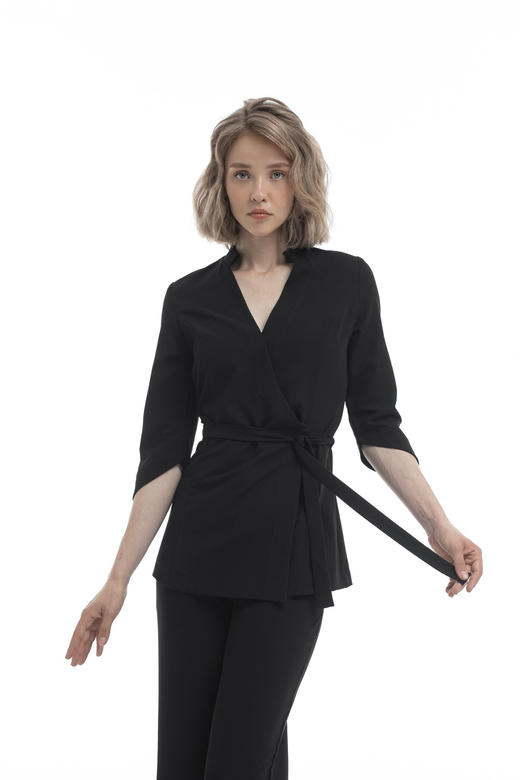 Блуза на запах