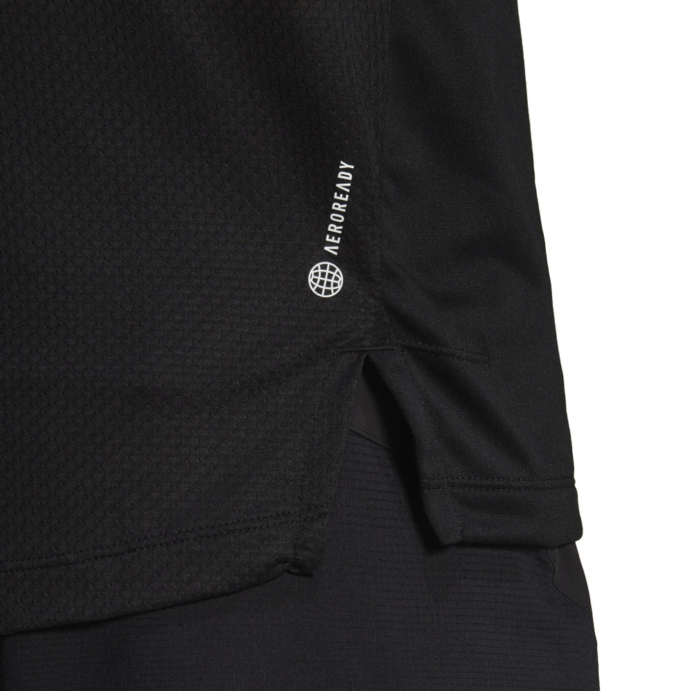 Мужское теннисное поло adidas Icons T-Shirt Men - Black